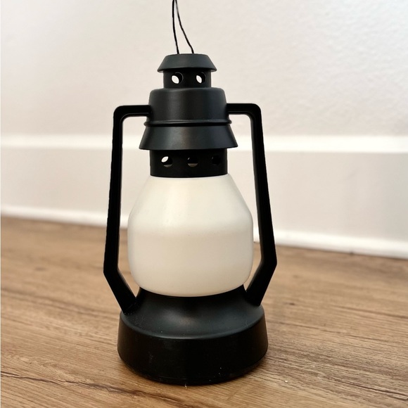 2pk IKEA Vinterfest LED Black White Battery Lanterns Indoor Outdoor Lights - Picture 3 of 7